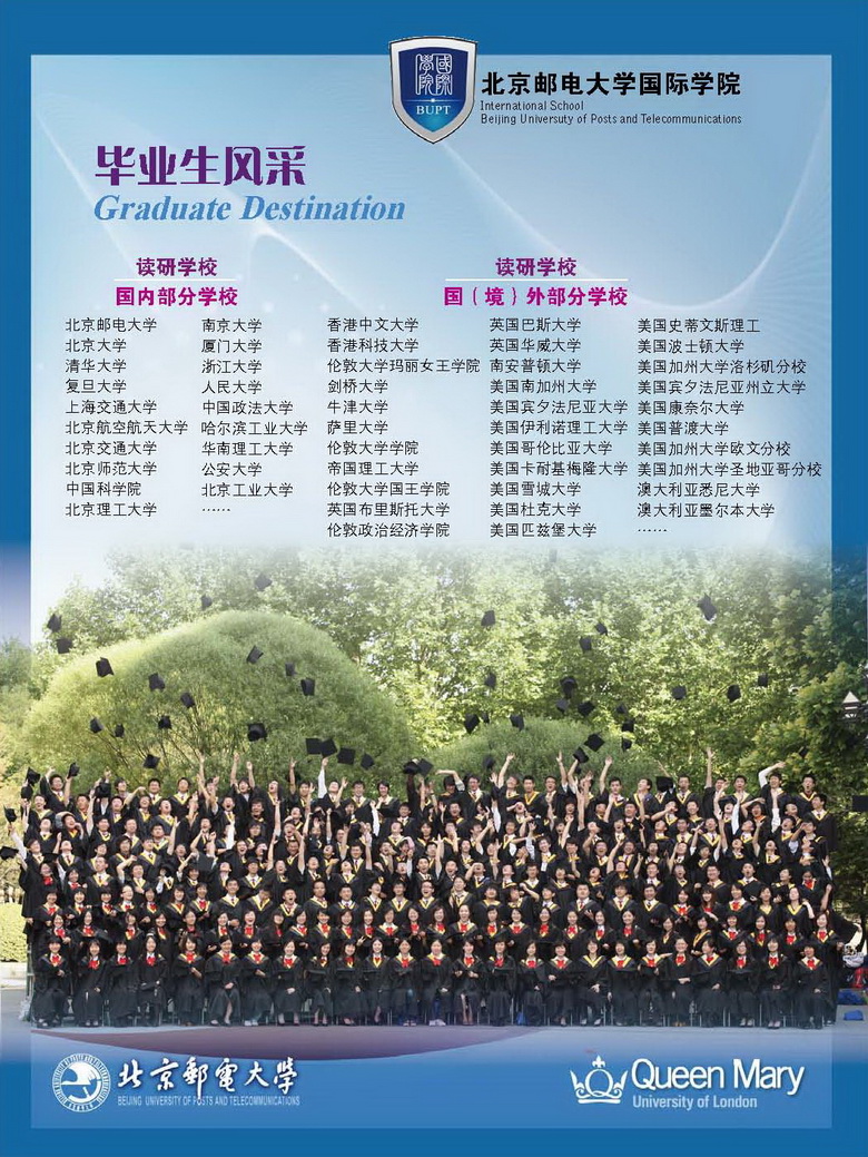 北京邮电大学毕业证封面
